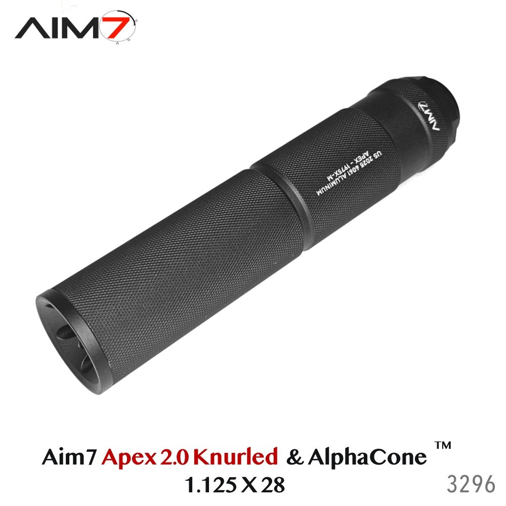 Aim7tac AIM7 Precision APEX Modular Linear Compensator – 5/8x24 Thread, Aluminum, Model 19752