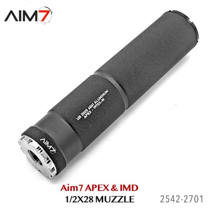AIM7 APEX 2.0 Knurled Modular Comp IMD direct Mount 556/223/9mm 1/2x28