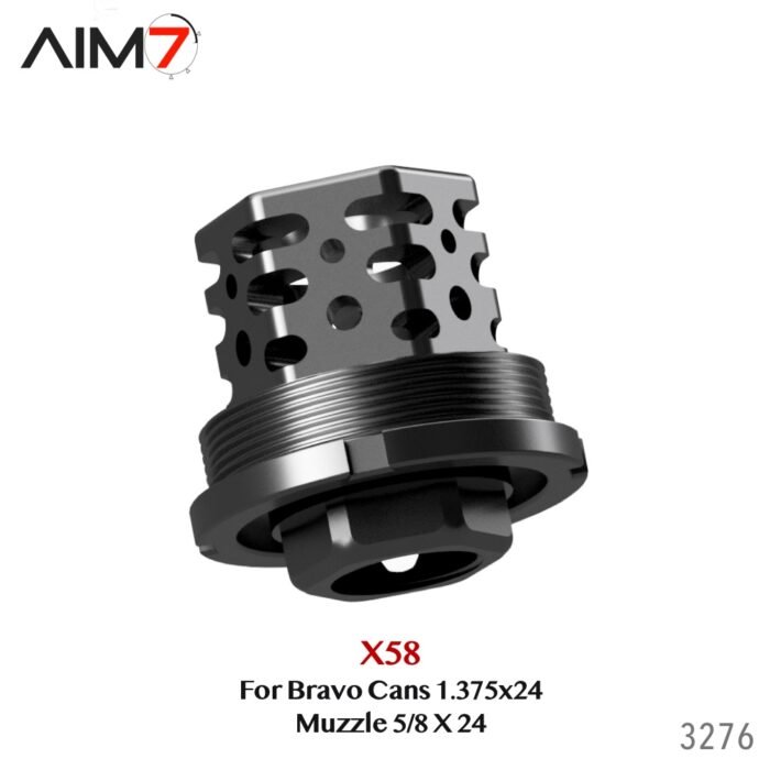 Aim7 X58-MAGIK BRAVOCONE Muzzle 5/8x24 For Bravo Tubes - Image 14