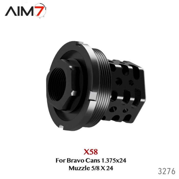 Aim7 X58-MAGIK BRAVOCONE Muzzle 5/8x24 For Bravo Tubes - Image 20