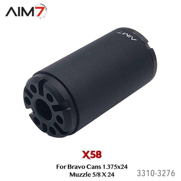 Aim7 X58-MAGIK ULTRA Muzzle 5/8x24 For Bravo Tubes - Image 3