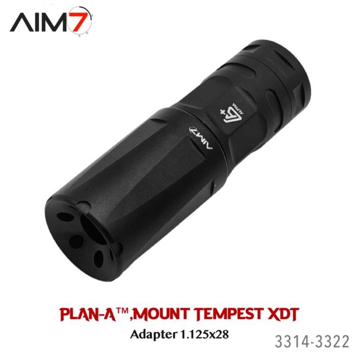 AIM7 Tempest XDT PLAN-A Mount & Linear Muzzle Compensator 1"X20 - Image 6