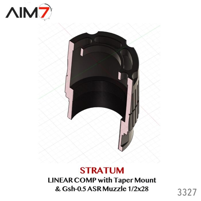 Aim7 Stratum Linear Comp with Taper ASR Mount 13/16x16 - Image 7