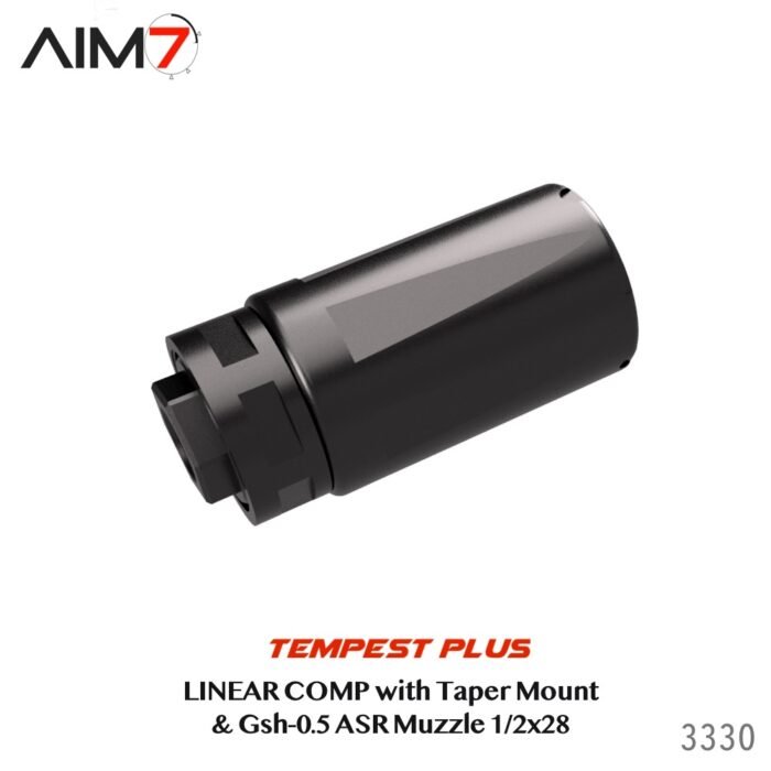 Aim7 Tempest Plus Taper ASR & Gsh-0.5 Linear Muzzle Compensator 556/223/22/30cal - Image 16