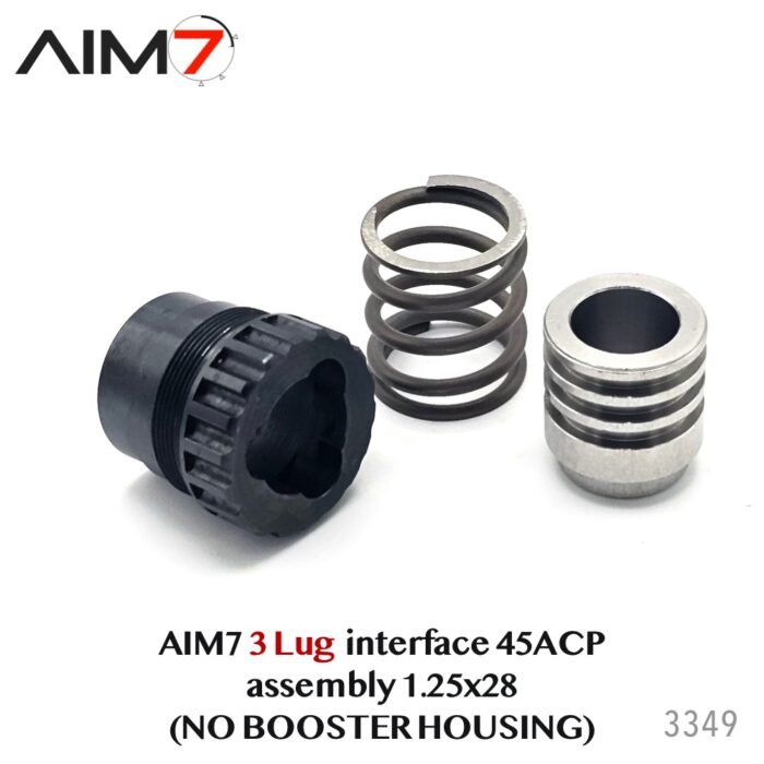 AIM7  3 lug Interface Assembly (NO BOOSTER HOUSING) 45ACP
