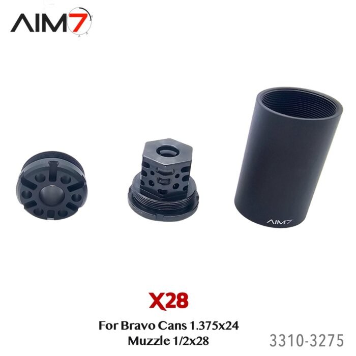 Aim7 X28-MAGIK ULTRA Muzzle 1/2x28 For Bravo Tubes - Image 21