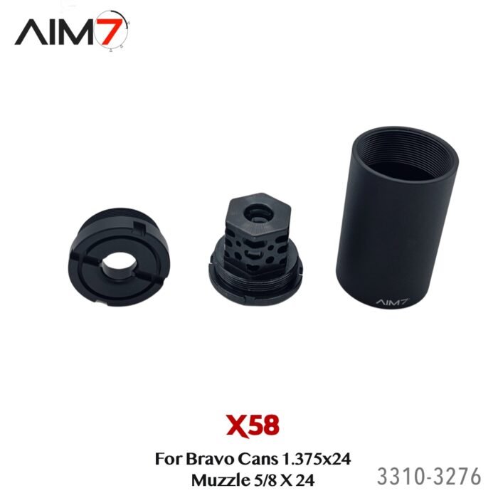 Aim7 X58-MAGIK ULTRA Muzzle 5/8x24 For Bravo Tubes - Image 6