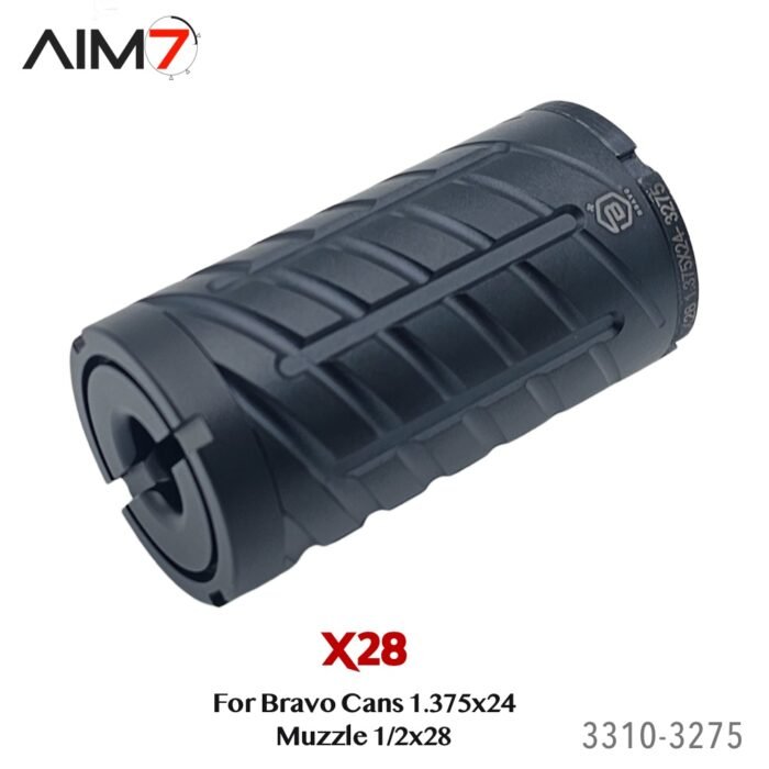 Aim7 X28-MATRA LIGHT Muzzle 1/2x28 For Bravo Tubes - Image 3