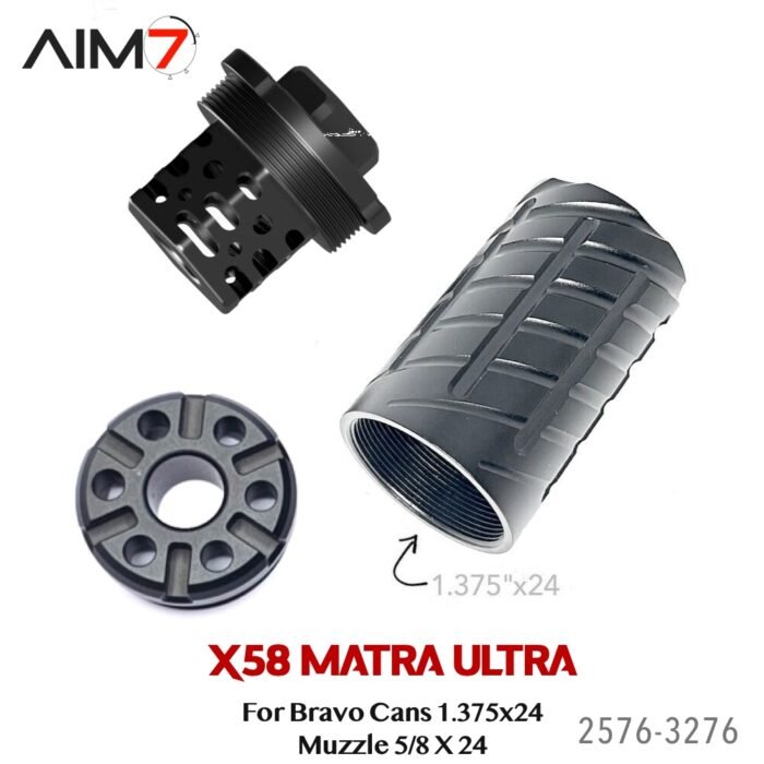 Aim7 X58-MATRA ULTRA Muzzle 5/8x24 For Bravo Tubes