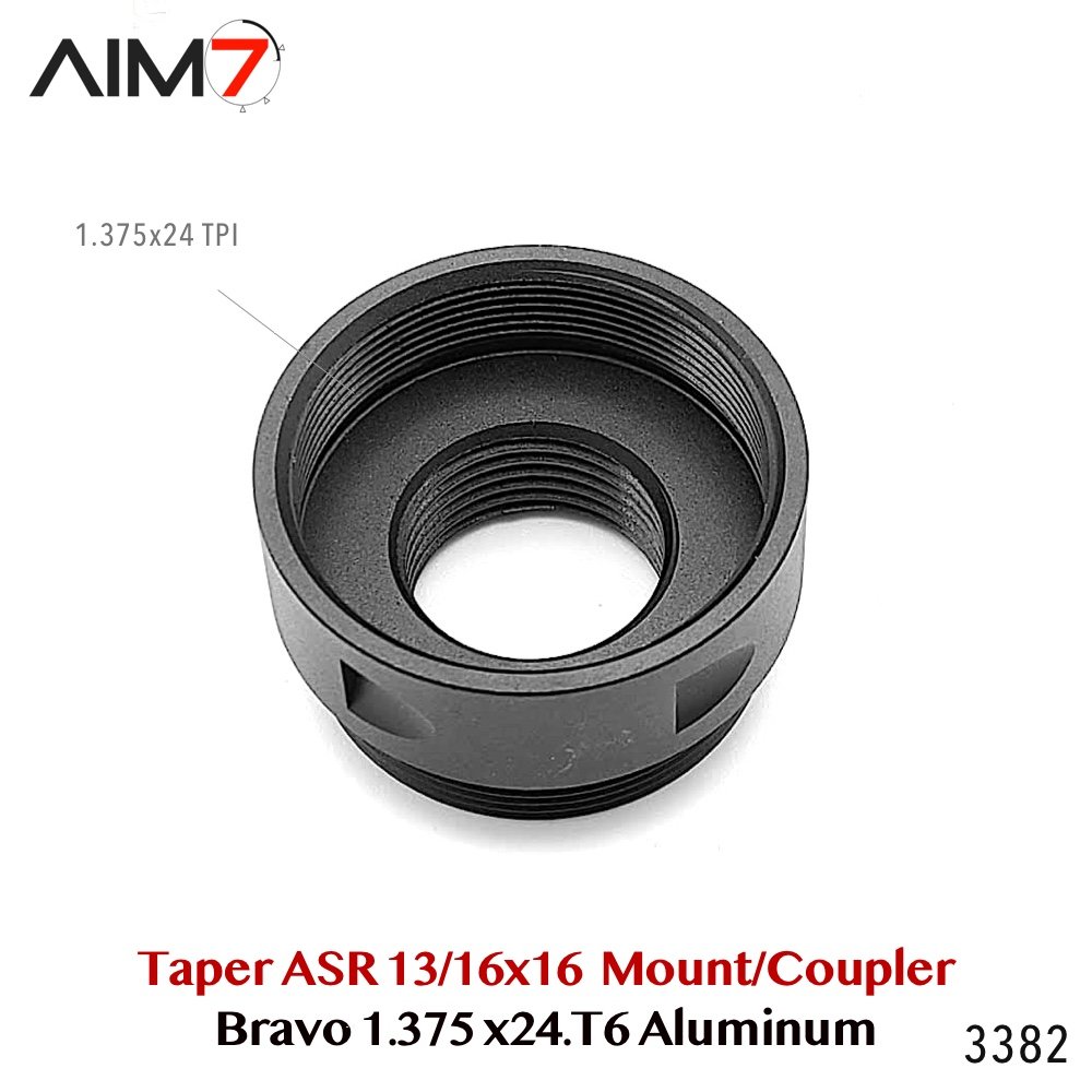Aim7 Bravo ASR 13/16×16 Mount – Quick Attach Taper Mount (1.375×24 HUB/Bravo) - Image 5