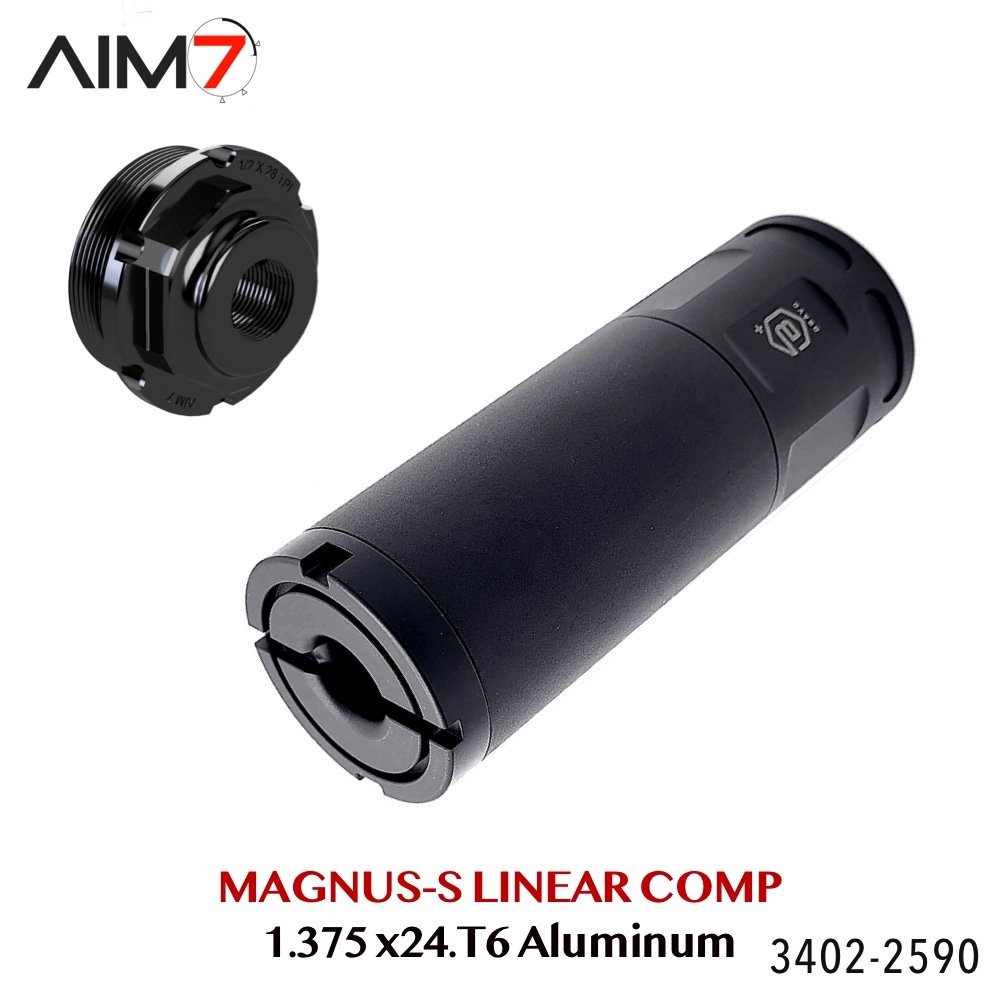AIM7 MAGNUS-S MAGIK Bravo 4" Modular Assembly + LIGHT End Cap + Adapter - Image 8