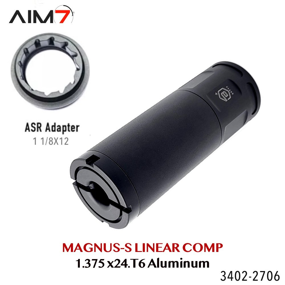 AIM7 MAGNUS-S MAGIK Bravo 4" Modular Assembly + LIGHT End Cap + Adapter - Image 11