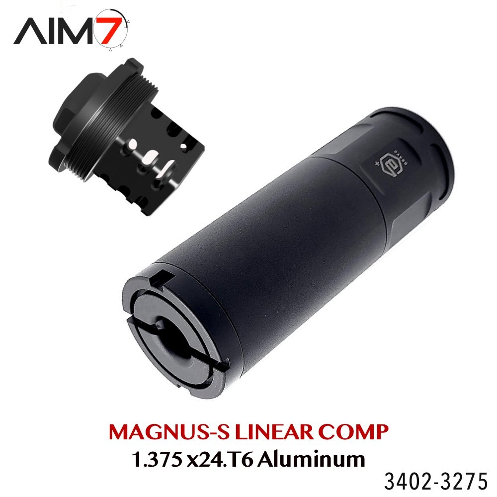 AIM7 MAGNUS-S MAGIK Bravo 4" Modular Assembly + LIGHT End Cap + Adapter - Image 14