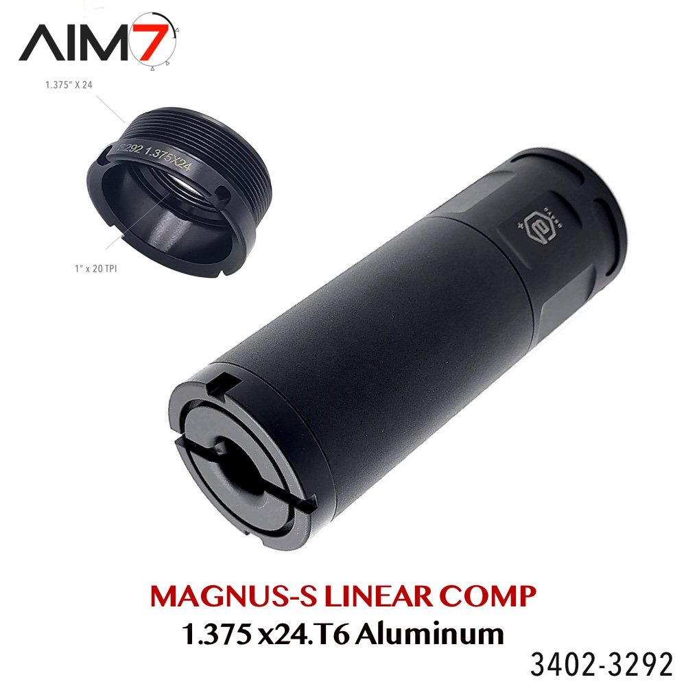 AIM7 MAGNUS-S MAGIK Bravo 4" Modular Assembly + LIGHT End Cap + Adapter - Image 16
