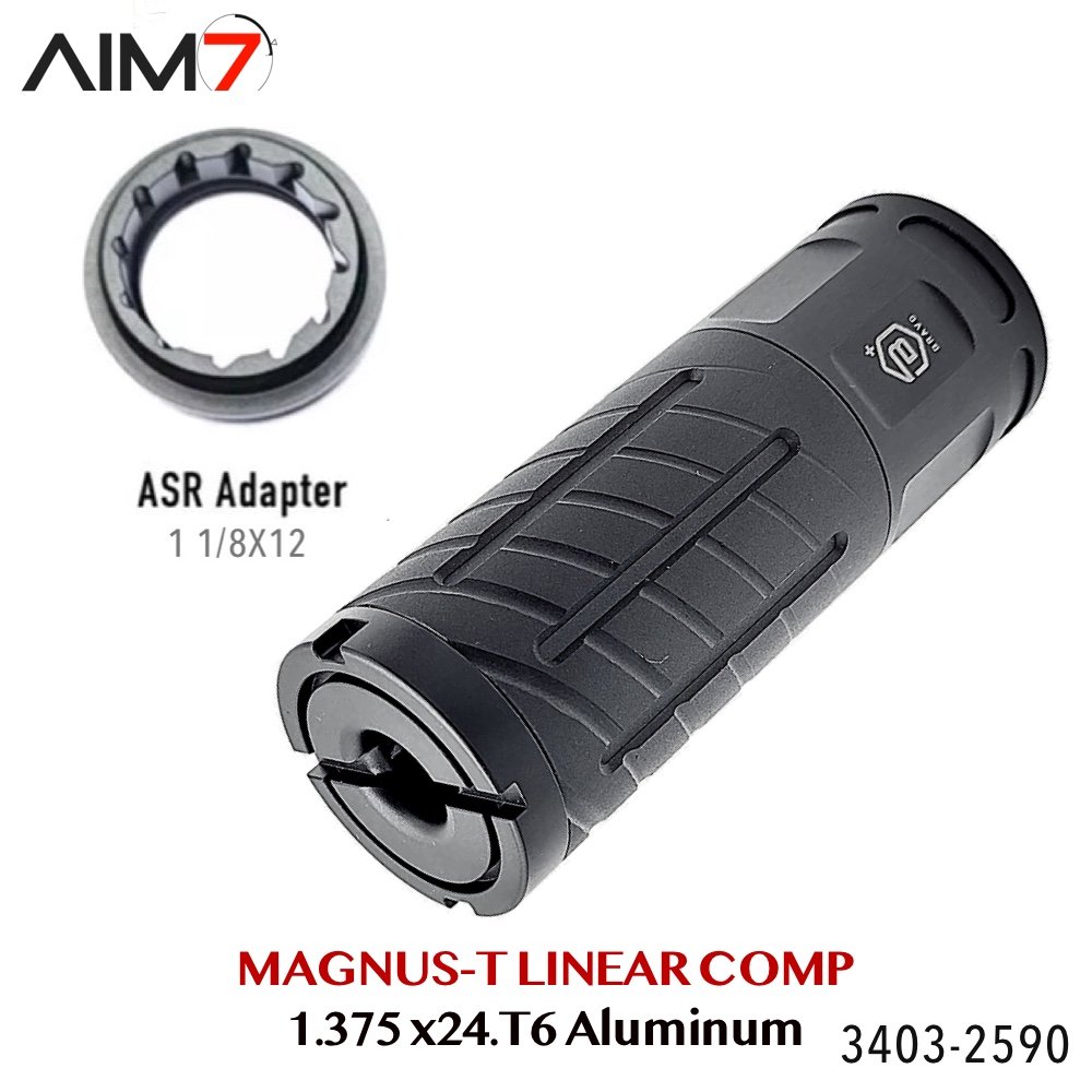 AIM7 MAGNUS-T MATRA Bravo 4" Modular Assembly + LIGHT End Cap + Adapter - Image 10
