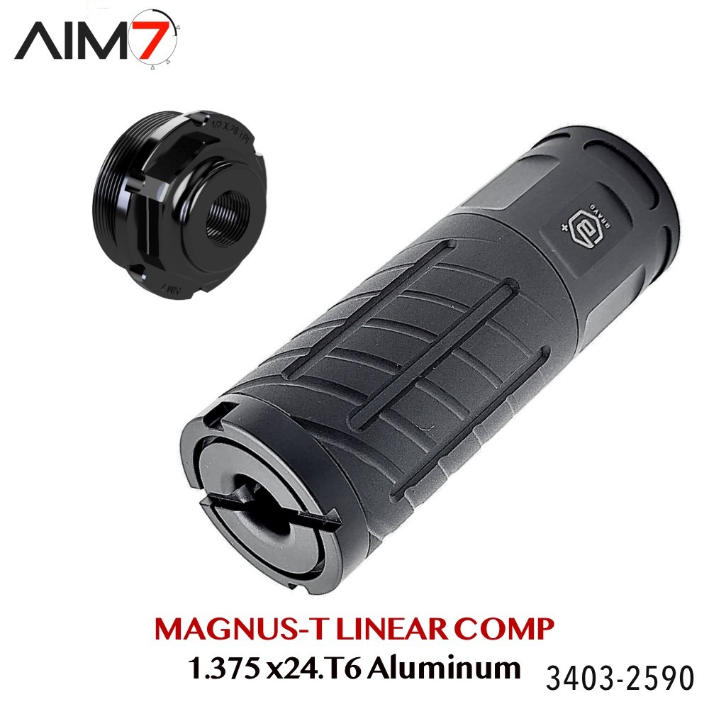 AIM7 MAGNUS-T MATRA Bravo 4" Modular Assembly + LIGHT End Cap + Adapter - Image 17