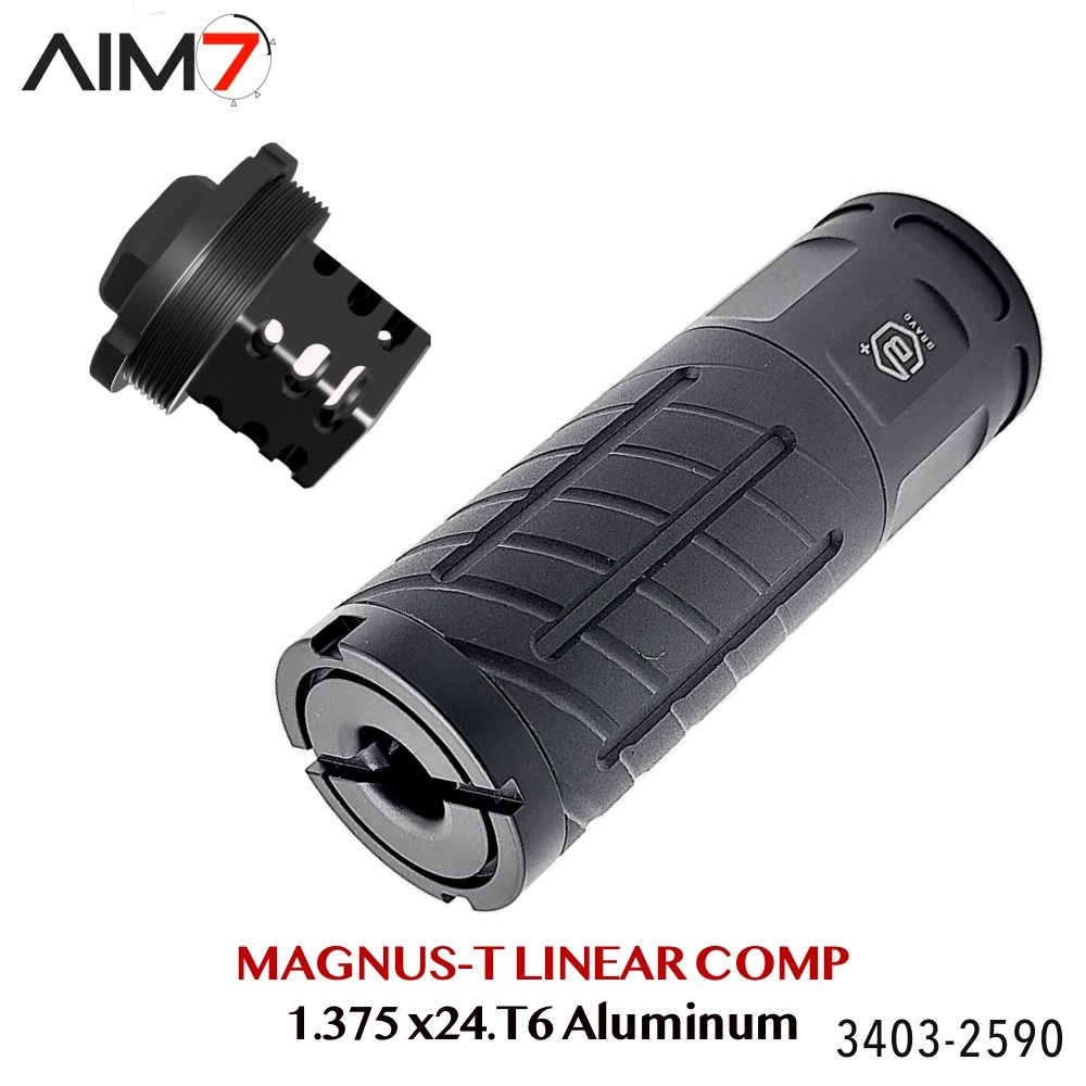 AIM7 MAGNUS-T MATRA Bravo 4" Modular Assembly + LIGHT End Cap + Adapter - Image 13
