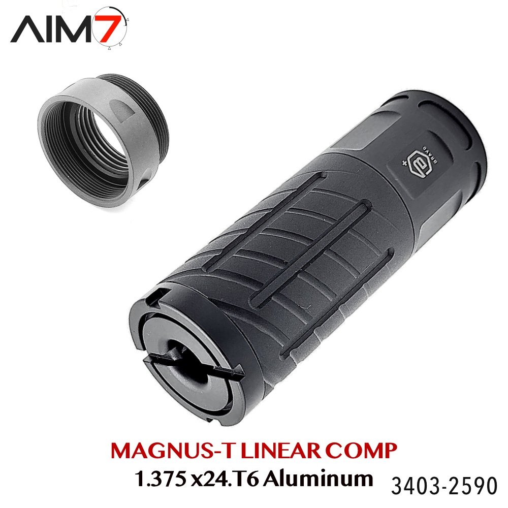 AIM7 MAGNUS-T MATRA Bravo 4" Modular Assembly + LIGHT End Cap + Adapter - Image 15