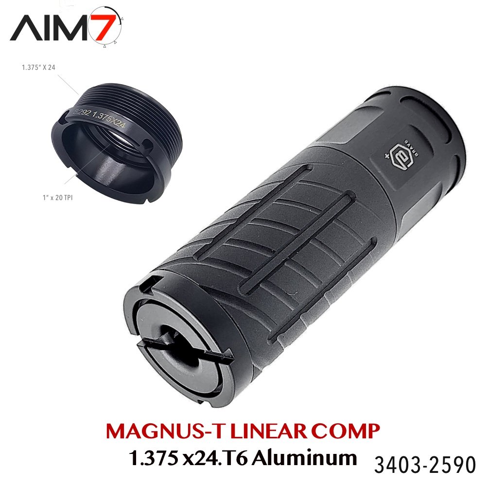 AIM7 MAGNUS-T MATRA Bravo 4" Modular Assembly + LIGHT End Cap + Adapter - Image 12