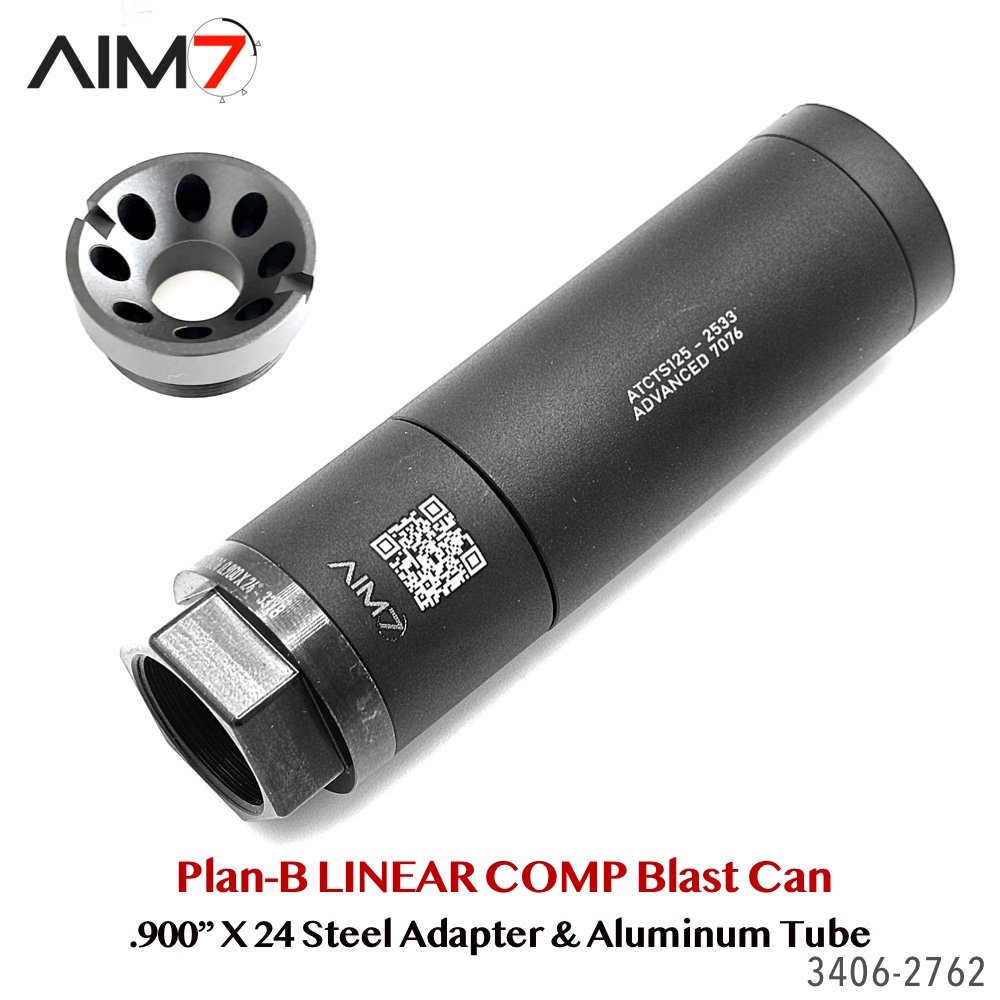 Aim7 A-4 Blast Diffuser Kit – Plan-B Steel System | .900"x24 Internal / 1.125"x28 External - Image 8