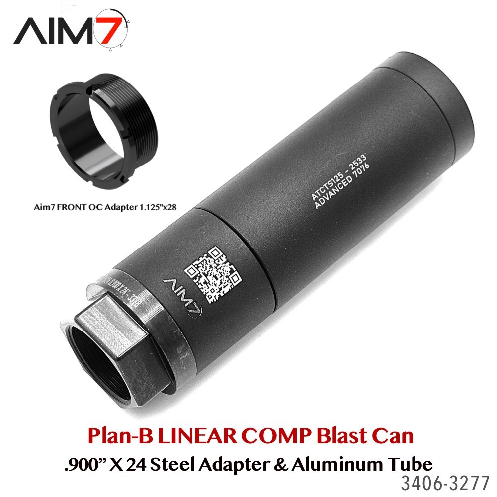 Aim7 A-4 Blast Diffuser Kit – Plan-B Steel System | .900"x24 Internal / 1.125"x28 External - Image 6