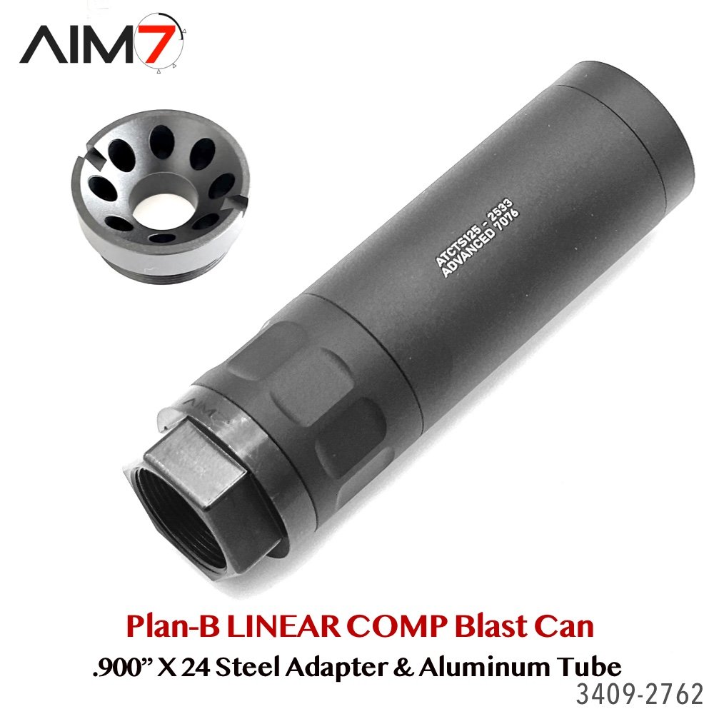Aim7 B-4 Blast Diffuser Kit – Plan-B Steel System | .900"x24 Internal / 1.125"x28 External - Image 7