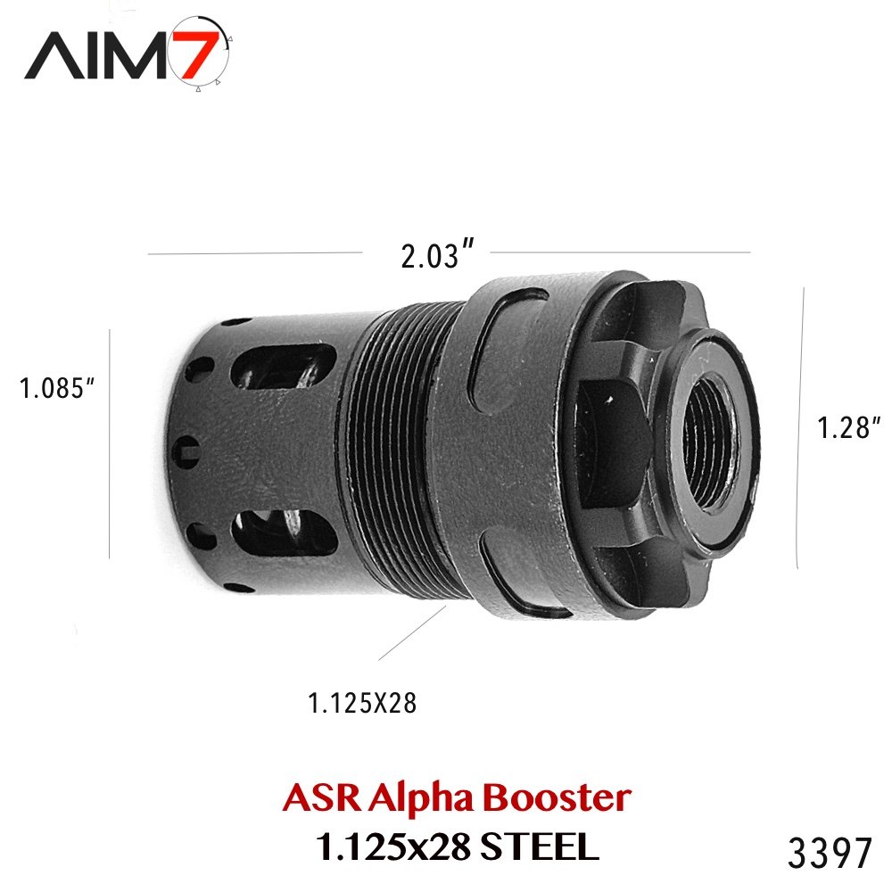 Aim7 Alpha-Alpha 1.125-28 BPISTIN Booster Assembly - Image 3