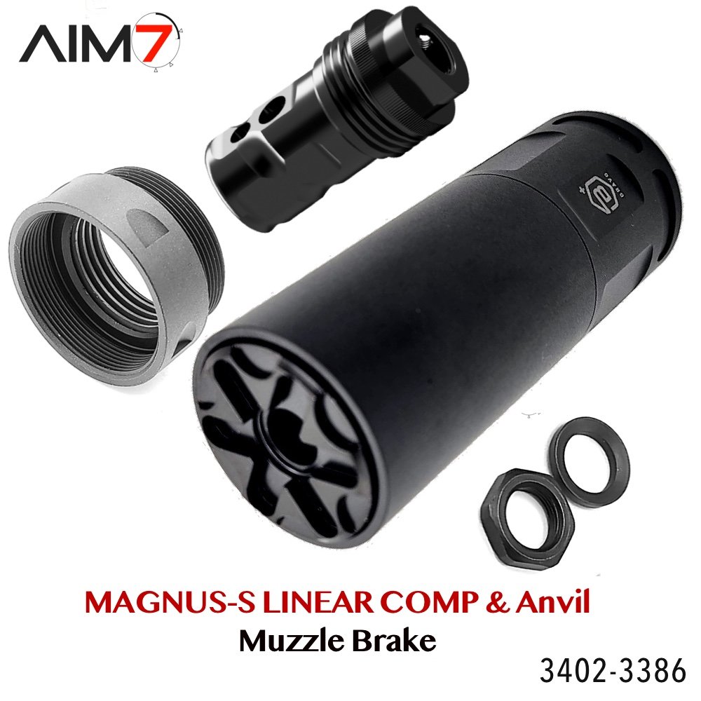 AIM7 MAGNUS-S MAGIK Bravo 4" Modular Assembly + ANVIL 1/2 x 28 -5/8 X 24 - Image 5