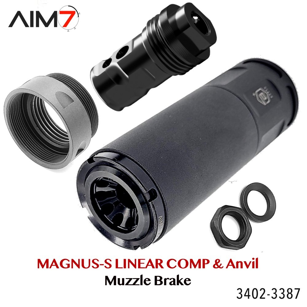 AIM7 MAGNUS-S MAGIK Bravo 4" Modular Assembly + ANVIL 1/2 x 28 -5/8 X 24 - Image 6