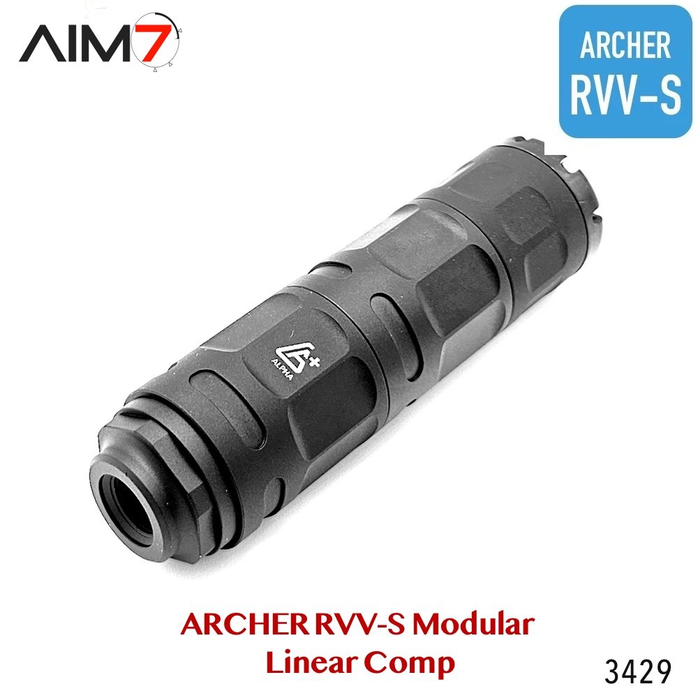 AIM7 ARCHER RVV Modular Linear Comp – Multi-Caliber 223 / 30CAL / 9mm - Image 3