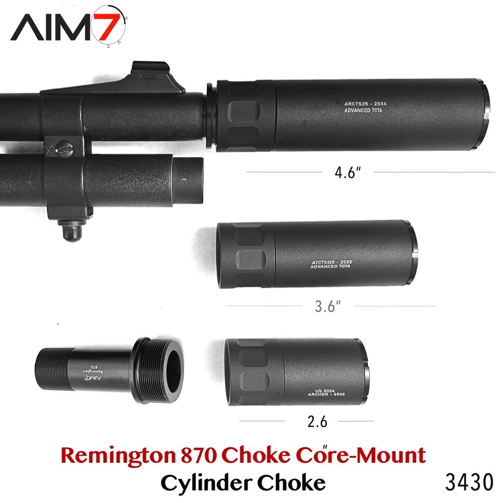 Aim7 Tactical Choke CORE-MOUNT Adapter for Remington 870 | Archer - Image 2
