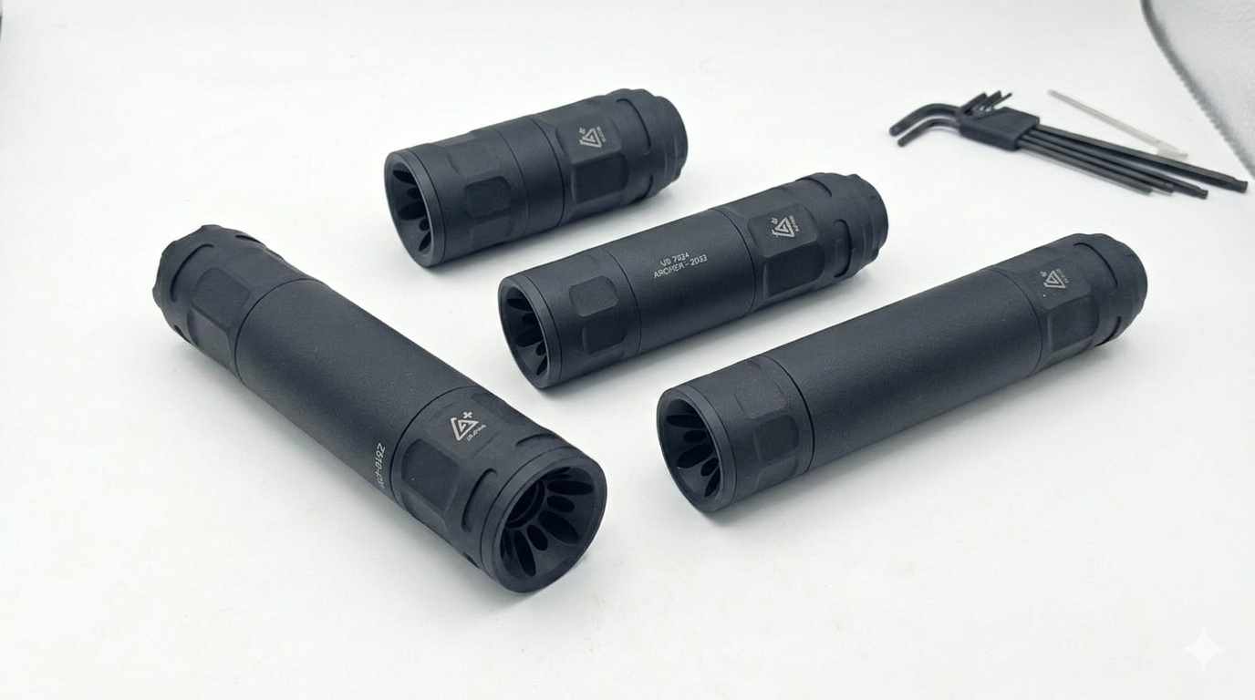 AIM7 ARCHER AlphaCone Linear Comp, 556/30CAL/9mm/40CAL/45ACP/22LR - Image 31