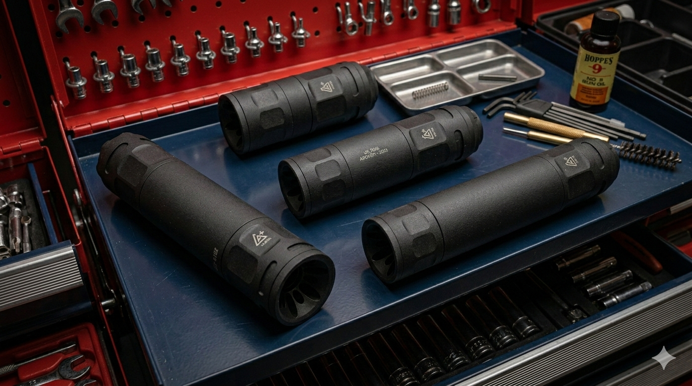 AIM7 ARCHER AlphaCone Linear Comp, 556/30CAL/9mm/40CAL/45ACP/22LR - Image 3