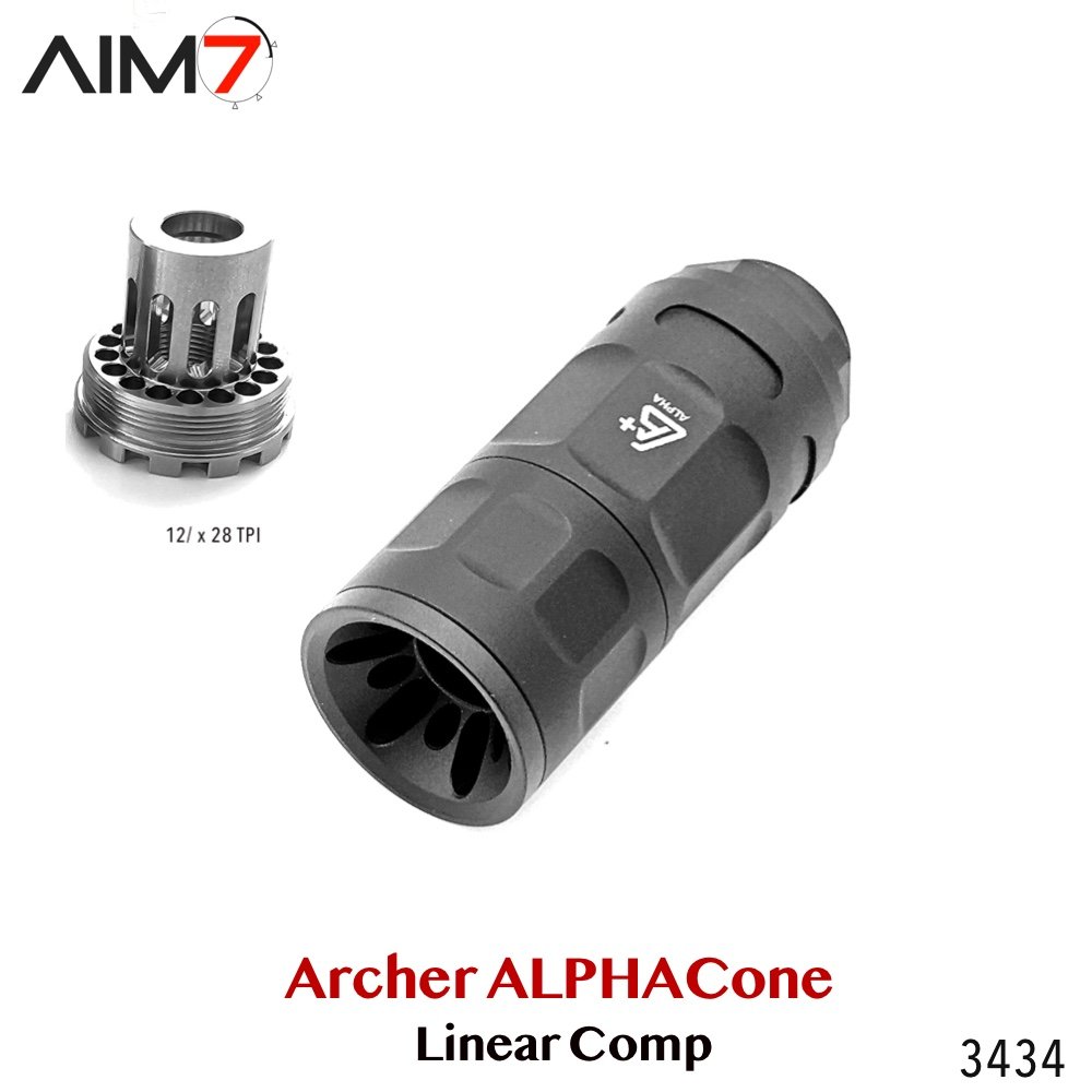 AIM7 ARCHER AlphaCone Linear Comp, 556/30CAL/9mm/40CAL/45ACP/22LR - Image 16