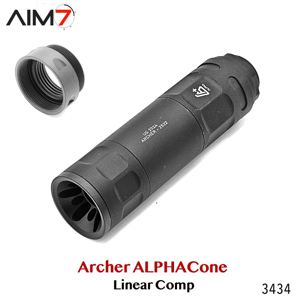 AIM7 ARCHER AlphaCone Linear Comp, 556/30CAL/9mm/40CAL/45ACP/22LR - Image 23