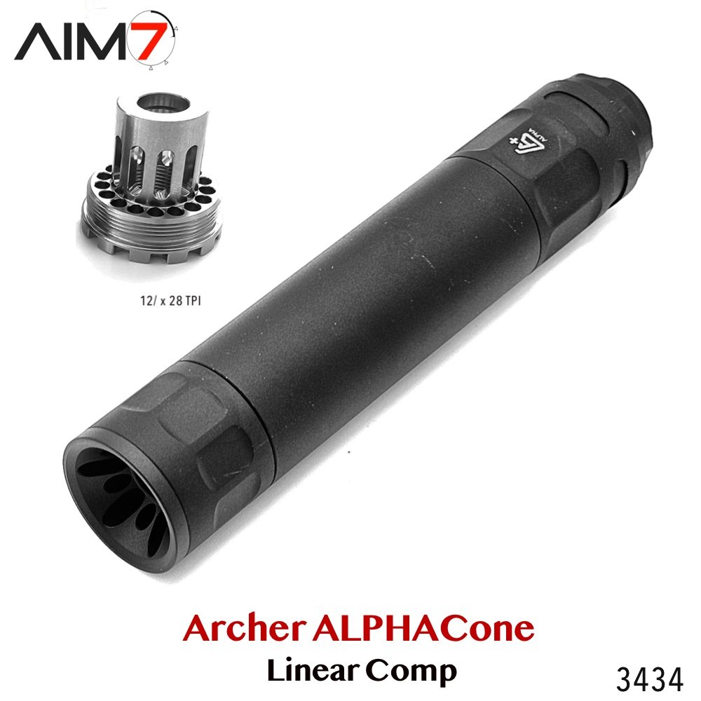 AIM7 ARCHER AlphaCone Linear Comp, 556/30CAL/9mm/40CAL/45ACP/22LR - Image 28