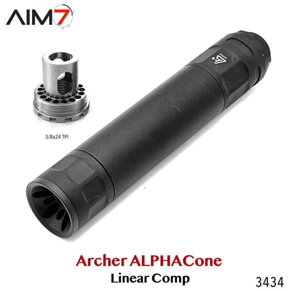 AIM7 ARCHER AlphaCone Linear Comp, 556/30CAL/9mm/40CAL/45ACP/22LR - Image 29